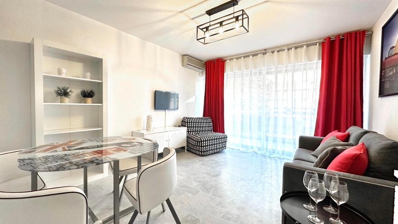 אנטיב Beau Studio Centre Juan Les Pins A 300M Des Plages מראה חיצוני תמונה